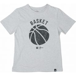 Póló Basket szürke-fekete